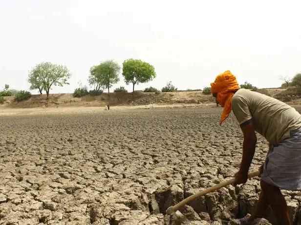 "भारत किसान हीटवेव संकट खेती पर असर"