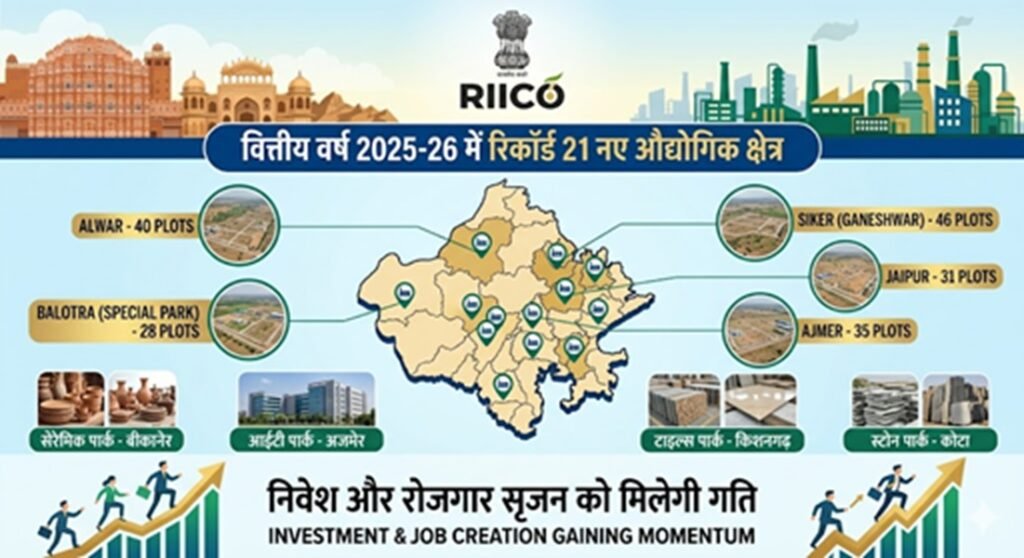 "RIICO industrial area Rajasthan development"