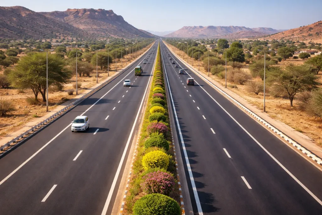 alt="विश्व बैंक राजस्थान सड़क परियोजना से कनेक्टिविटी सुधार"