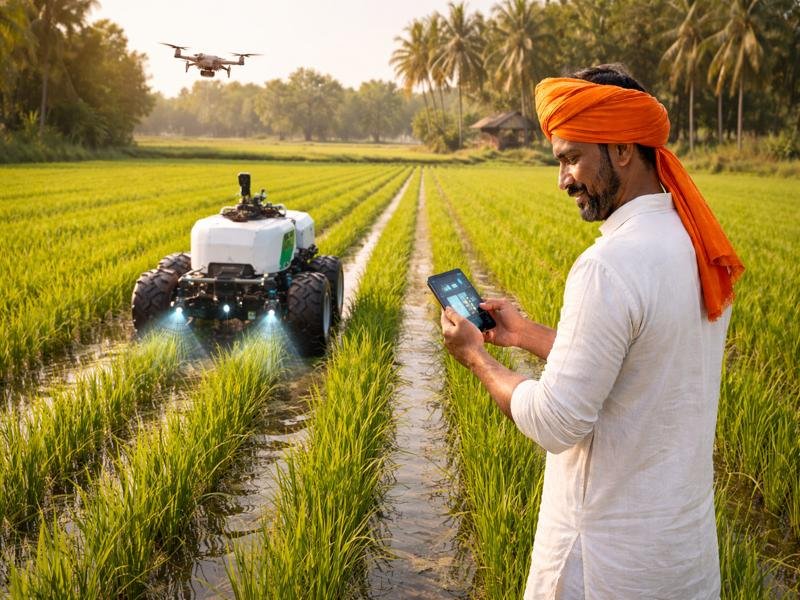खेती में AI तकनीक: भारतीय किसानों के लिए खेती का नया भविष्य