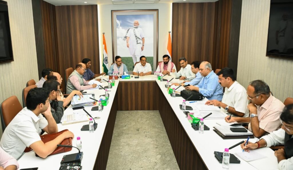 यमुना जल समझौता राजस्थान हरियाणा बैठक मुख्यमंत्री भजनलाल शर्मा और सी आर पाटिल