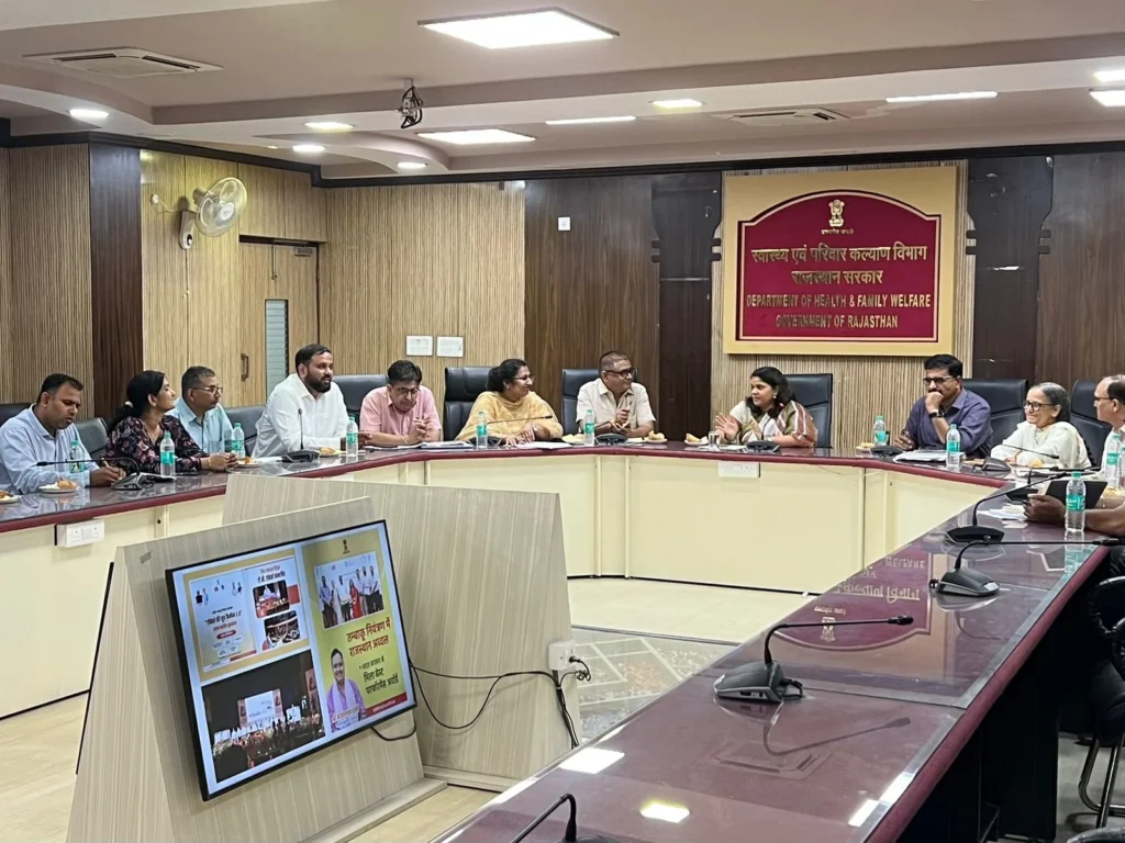 राजस्थान तम्बाकू नियंत्रण कार्यक्रम को विश्व स्वास्थ्य संगठन का वर्ल्ड नो टोबैको डे अवॉर्ड