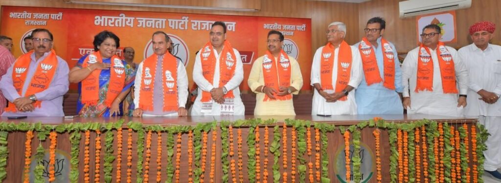 जयपुर में भाजपा विधायक दल की बैठक, मुख्यमंत्री भजनलाल शर्मा का कांग्रेस पार्टी पर बड़ा हमला