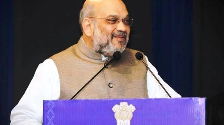सहकारिता मंत्रालय का 5वां स्थापना दिवस समारोह में परियोजनाओं का शुभारंभ करते अमित शाह