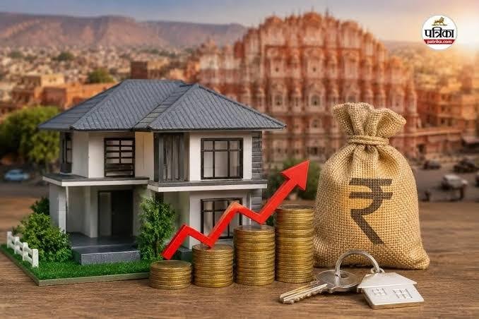 जयपुर में डीएलसी दरों के विरोध में क्रेडाई राजस्थान की प्रेस कॉन्फ्रेंस