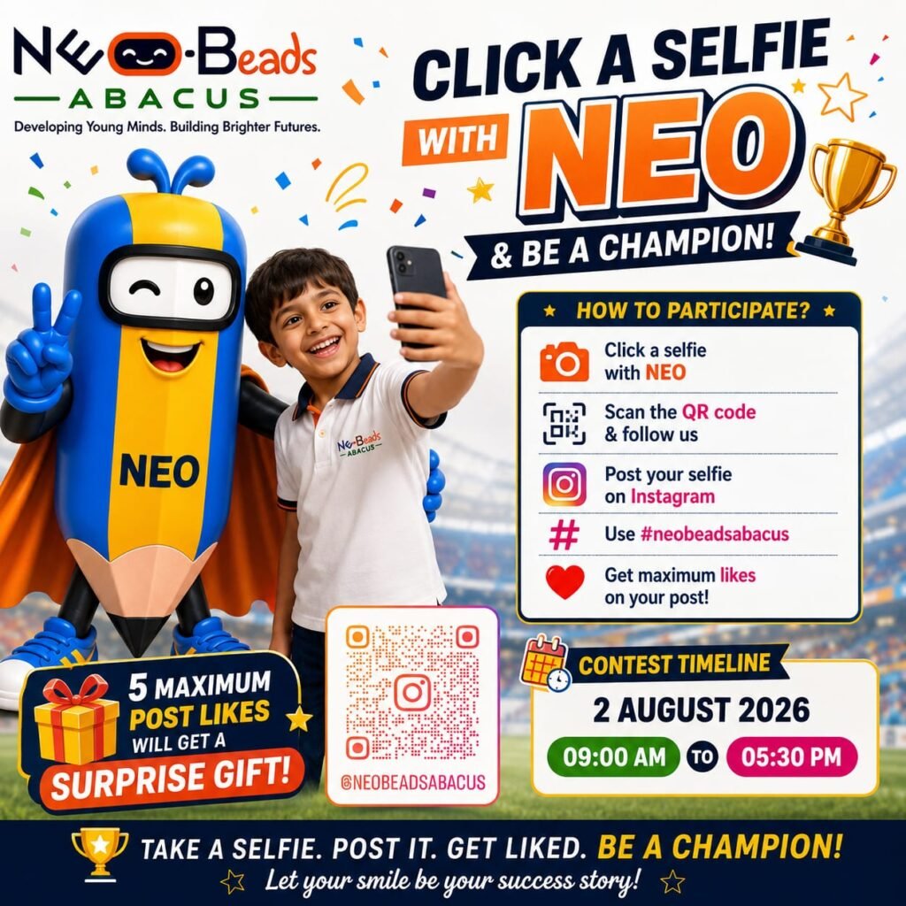 जयपुर में आयोजित NUMIQRON 2026 रीजनल एबाकस चैंपियनशिप में भाग लेते बच्चे