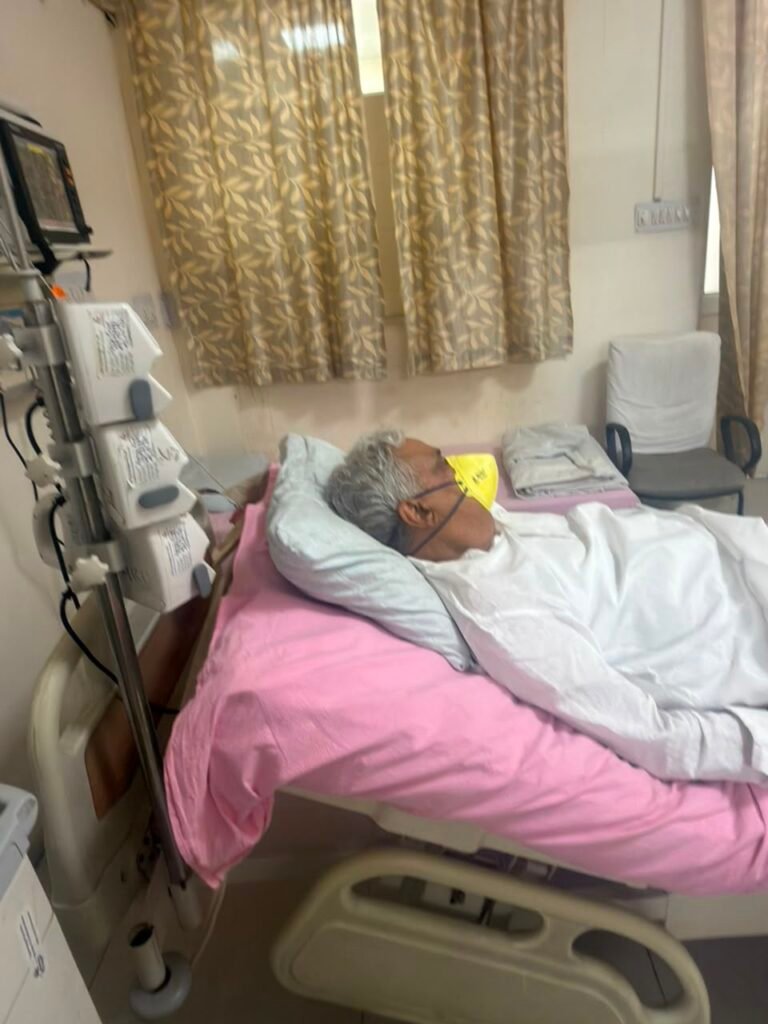 किरोड़ी लाल मीणा स्वाइन फ्लू के बाद SMS अस्पताल में भर्ती