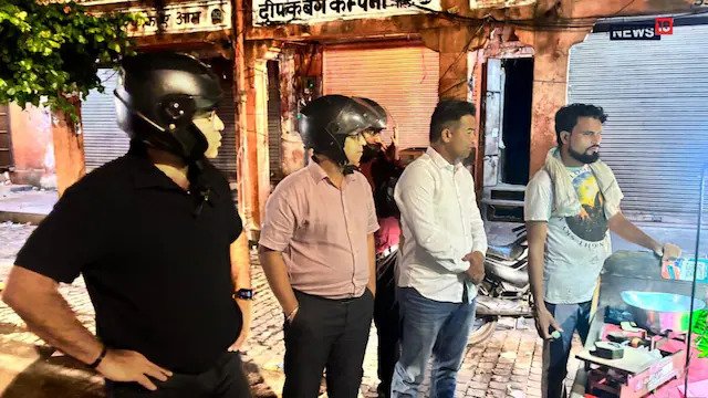 जयपुर सफाई व्यवस्था का जायजा लेते कलेक्टर संदेश नायक