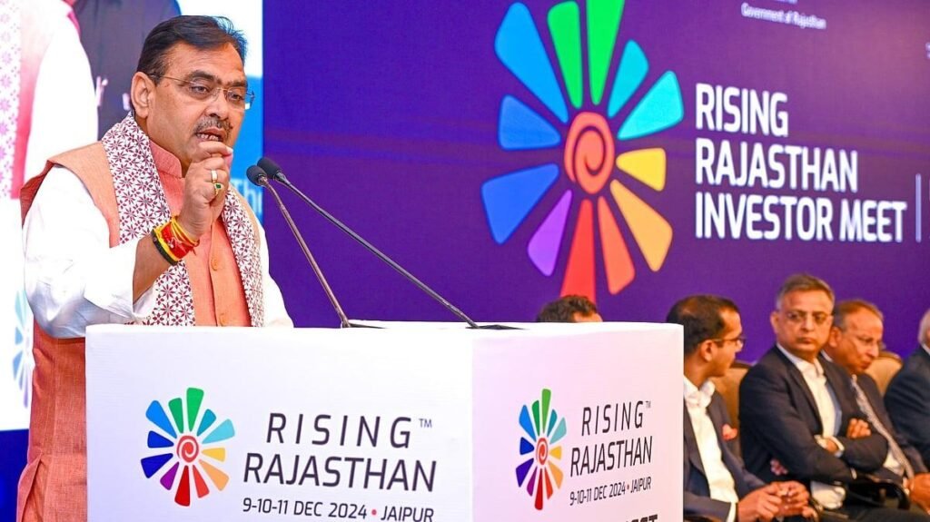 Rising Rajasthan में ₹35 लाख करोड़ के MoUs और CM Bhajanlal Sharma