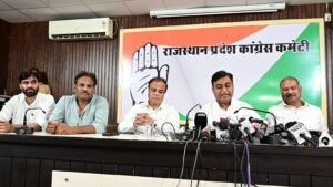राजस्थान निकाय चुनाव परिणाम पर कांग्रेस अध्यक्ष गोविंद सिंह डोटासरा की प्रेसवार्ता