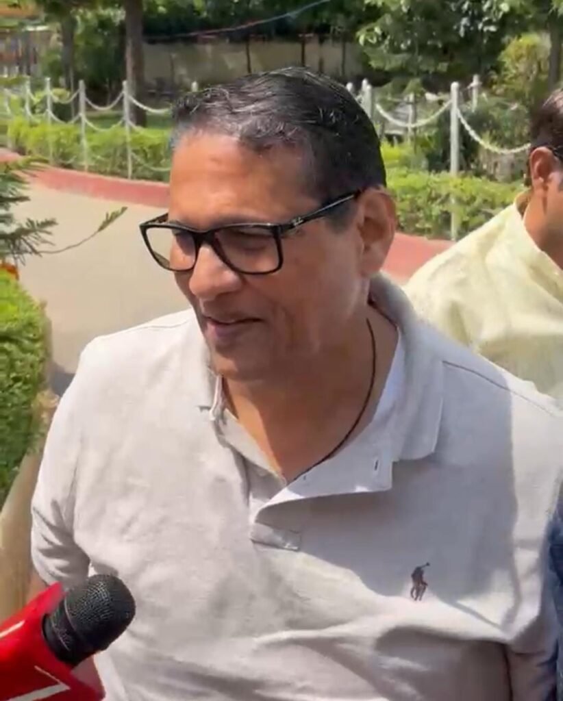 सुनील कोठारी बीजेपी प्रदेश कार्यालय पहुंचे