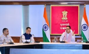 राज उन्नति की 9वीं बैठक में मुख्यमंत्री भजनलाल शर्मा की अध्यक्षता