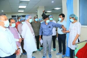 सेवा संकल्प समारोह की तैयारियों की समीक्षा करते मुख्यमंत्री भजनलाल शर्मा