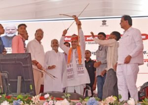 प्रतापगढ़ में मुख्यमंत्री भजनलाल शर्मा विकास कार्यों के कार्यक्रम में