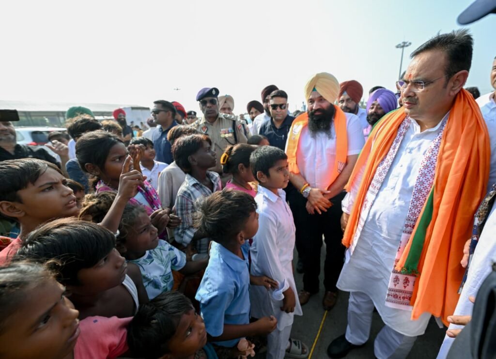 फिरोजपुर में नशामुक्त पंजाब यात्रा के दौरान मुख्यमंत्री भजनलाल शर्मा