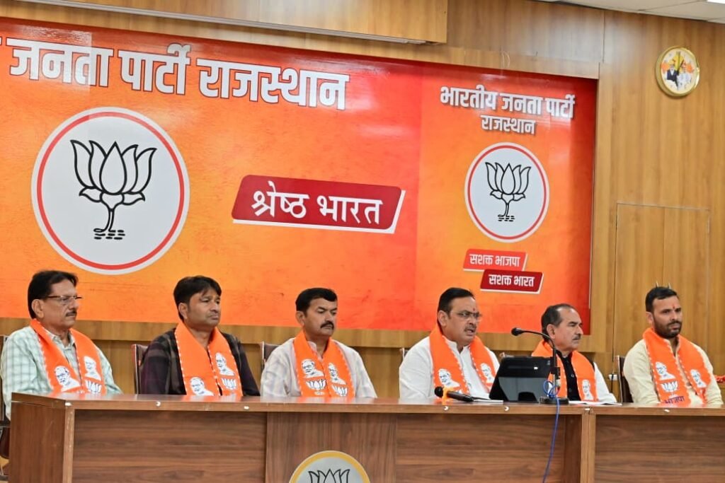 मुख्यमंत्री भजनलाल शर्मा ने SIR और निर्वाचन आयोग को लेकर कांग्रेस पर निशाना साधा