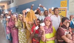 राजस्थान निकाय चुनाव 2026 के दूसरे चरण में 71.69 प्रतिशत मतदान