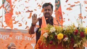 जयपुर में नितिन नवीन भजनलाल शर्मा और मदन राठौड़ की बैठक