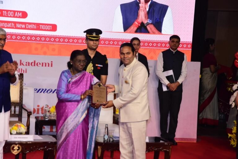 चंद्रशेखर सैन को 65वीं राष्ट्रीय कला प्रदर्शनी में राष्ट्रीय पुरस्कार, राजस्थान का बढ़ाया गौरव