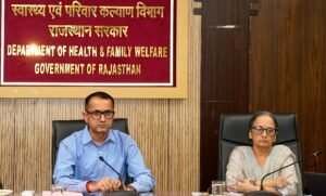 राजस्थान उप राष्ट्रीय पल्स पोलियो अभियान के तहत बच्चों को पोलियो की खुराक पिलाने की तैयारी