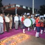 झुंझुनूं के आबूसर में एक दीप लोकतंत्र के नाम कार्यक्रम में मतदान जागरूकता का संदेश