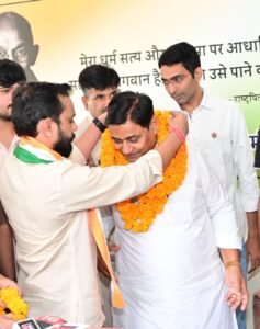 भाजपा सरकार पर आरोप लगाते राजस्थान कांग्रेस प्रदेशाध्यक्ष गोविंद सिंह डोटासरा।
